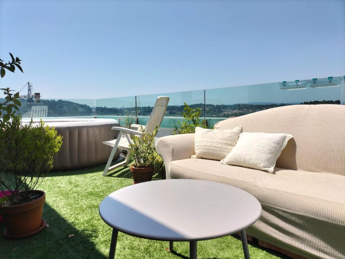 Preciosa Habitacion Suite En Atico Con Terraza Santiago de Compostela Dış mekan fotoğraf