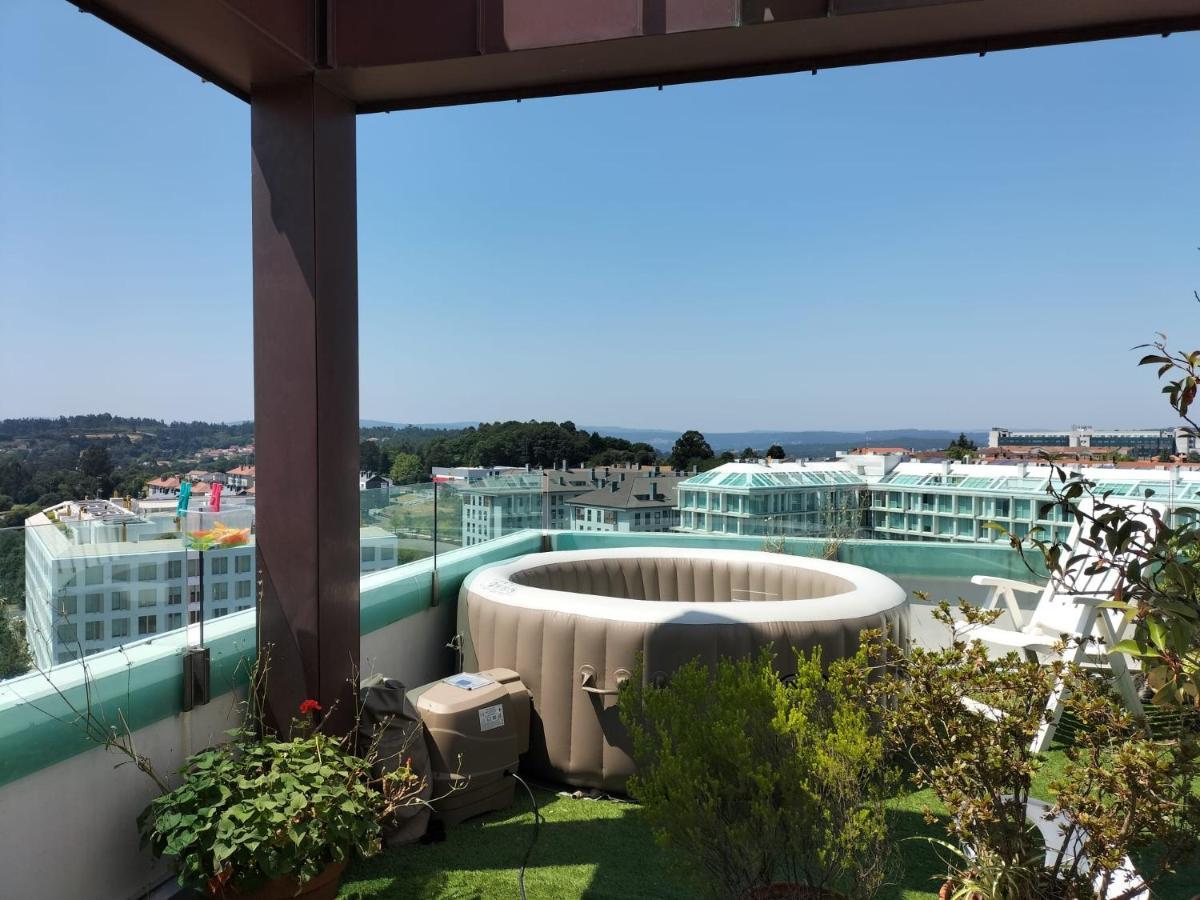 Preciosa Habitacion Suite En Atico Con Terraza Santiago de Compostela Dış mekan fotoğraf
